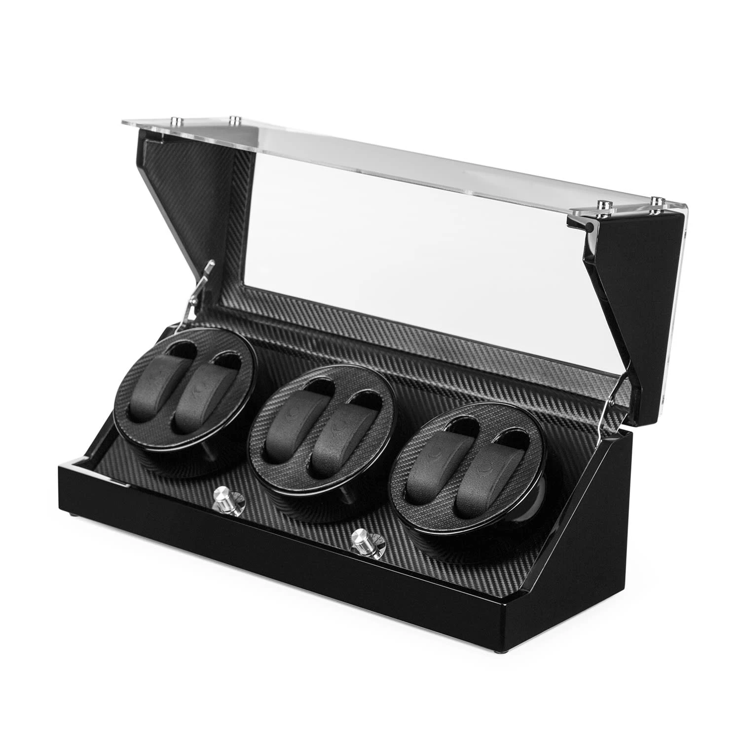 CA3PM Uhrenbeweger Für 6 Uhren Karbon-Optik 6 CA3PM Uhrenbeweger Für 6 Uhren Karbon-Optik – Bild 6