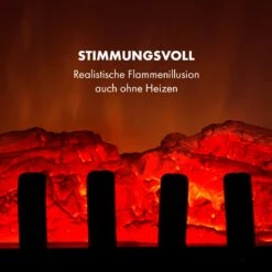 St. Moritz Elektrischer Kamin Elektrokamin Heizlüfter 2 Heizstufen 1650W/1850W Flammenillusion Rauchfrei 12 St. Moritz Elektrischer Kamin Elektrokamin Heizlüfter 2 Heizstufen 1650W/1850W Flammenillusion Rauchfrei -Klarstein 10012128 de 0005 logo