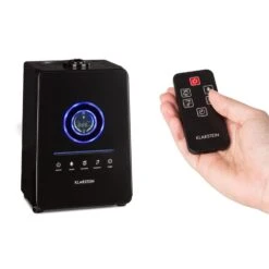 Monaco Digitaler Ultraschall-Luftbefeuchter Schwarz -Klarstein 10021651 yy 0006 logo Klarstein Monaco Ultraschall Luftbefeuchter Black