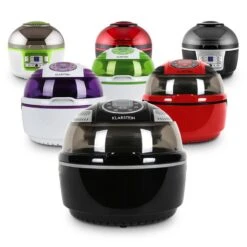 VitAir Heißluftfritteuse Schwarz 1400W Grillen Backen 9 Liter 19 VitAir Heißluftfritteuse Schwarz 1400W Grillen Backen 9 Liter -Klarstein 10021766 yy 0011 variant