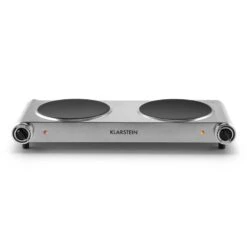 Captain Cook² Doppel-Kochplatte Infrarot 2400W Edelstahl -Klarstein 10027875 yy 0004 titel Klarstein Captain Cook Doppel Kochplatte