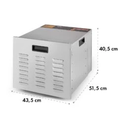 Fruit Jerky Steel 10 Dörrautomat 10 Etagen 1000 W Fläche: 1,5 M² Timer 15 Fruit Jerky Steel 10 Dörrautomat 10 Etagen 1000 W Fläche: 1,5 M² Timer -Klarstein 10028437 yy 0008 logo