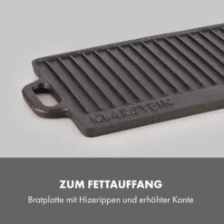 Hotrod Masterplan Dutch Oven Set 7-teilig BBQ Topfset Gusseisen -Klarstein 10029164 de 0007 logo