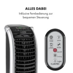 Maxfresh Ventilator Luftkühler 4-in-1-Funktion 6L-Tank 55W Timer -Klarstein 10029394 de 0008 logo
