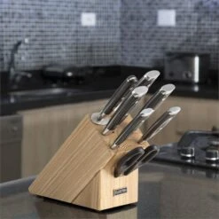 Katana 8 Messerset 8-teilig Schere Wetzstahl Messerblock 10 Katana 8 Messerset 8-teilig Schere Wetzstahl Messerblock -Klarstein 10030150 yy 0005 ambient Messerblock Set