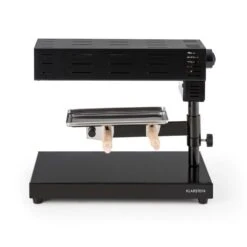 Appenzell 2G Traditioneller Raclette Grill 600 W Standgerät Schwarz -Klarstein 10030306 yy 0004 titel side Klarstein Appenzell 2G Raclette reedit