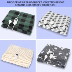 Dr. Watson XL Heizdecke 120 W 3 Stufen 180 X 130 Cm Bedienteil -Klarstein 10031658 de 0007 usp