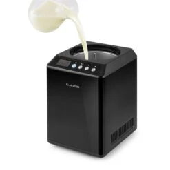 Vanilly Sky Family Eiscremebereiter Frozen Yoghurt 250W 2,5l Schwarz 12 Vanilly Sky Family Eiscremebereiter Frozen Yoghurt 250W 2,5l Schwarz -Klarstein 10031848 yy 0005 detail Klarstein Vanilly Sky Family Eiscremebereiter schwarz