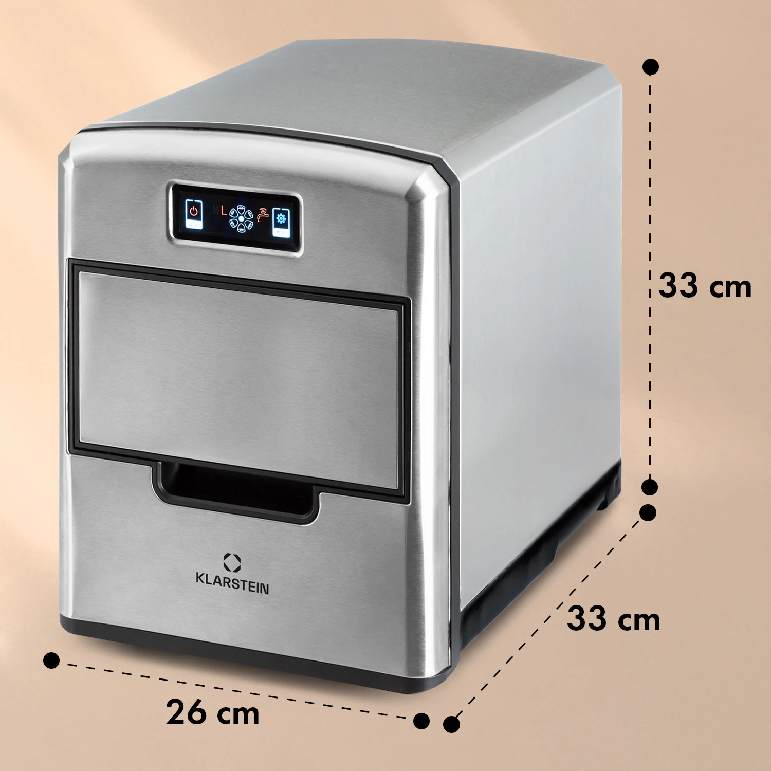 Metropolitan Eiswürfelmaschine 12kg/24h Digitales Display 7 Metropolitan Eiswürfelmaschine 12kg/24h Digitales Display – Bild 7