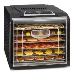 Fruit Jerky Plus 6 Dörrautomat Timer 6 Ablage 420-500 W 35-70 °C Display