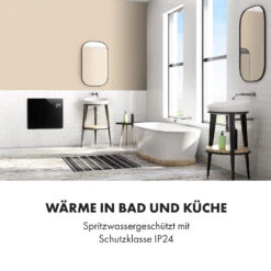 Bornholm Single Konvektions-Heizgerät Thermostat Timer 1000W 70m² -Klarstein 10031981 de 0005 logo