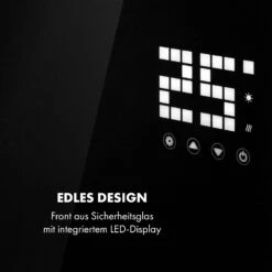 Bornholm Single Konvektions-Heizgerät Thermostat Timer 1000W 70m² -Klarstein 10031981 de 0006 logo