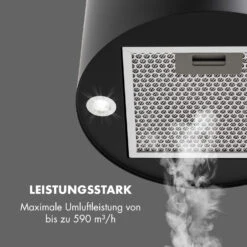 Barett Inselabzugshaube Ø35cm Umluft 558 M³/h LED Aktivkohlefilter 12 Barett Inselabzugshaube Ø35cm Umluft 558 M³/h LED Aktivkohlefilter -Klarstein 10032303 de 0003 logo