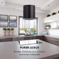 Barett Inselabzugshaube Ø35cm Umluft 558 M³/h LED Aktivkohlefilter 13 Barett Inselabzugshaube Ø35cm Umluft 558 M³/h LED Aktivkohlefilter -Klarstein 10032303 de 0004 logo