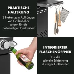 Tomahawk 4.2 SBG Gasgrill 6 Brenner 20,7 KW 64x42cm Grill Edelstahl 19 Tomahawk 4.2 SBG Gasgrill 6 Brenner 20,7 KW 64x42cm Grill Edelstahl -Klarstein 10032308 de 0010 logo