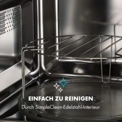 Victoria 20 Einbau-Mikrowelle, 20 L, 800 W, Grill: 1000 W, Elfenbein -Klarstein 10032592 de 0008 logo