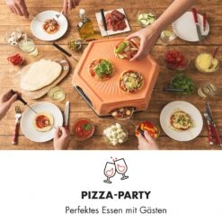 Capricciosa Pizzaofen 1500W Abdeckung Aus Terracotta Warmhaltefunktion -Klarstein 10032597 de 0005 logo