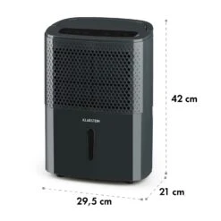 DryFy 10 Luftentfeuchter Dehumidifier 240W 10l/d 100m³/h 15-20m² -Klarstein 10032662 yy 0010 logo