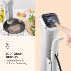 Quickstick Sous Vide Garer Thermostat: 50-95 °C Für 20 L Edelstahl -Klarstein 10032670 de 0004 logo