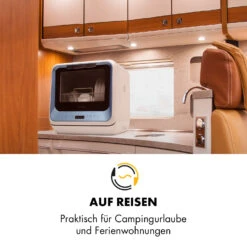 Amazonia Mini Geschirrspülmaschine 6 Programme LED-Display -Klarstein 10032678 de 0009 logo