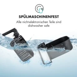 AeroVital Deluxe Heißluftfritteuse 1700W 5,4 Liter Edelstahl -Klarstein 10032849 de 0008 logo