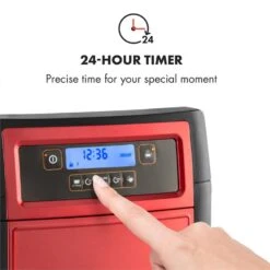 Aromatica II Duo Kaffeemaschine, Integriertes Mahlwerk, 1,25 L, Rot 15 Aromatica II Duo Kaffeemaschine, Integriertes Mahlwerk, 1,25 L, Rot -Klarstein 10032866 yy 0005 logo Klarstein Aromatica II Duo Kaffeemaschine rot