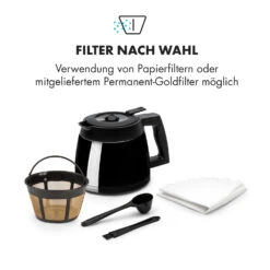 Aromatica II Thermo Kaffeemaschine, Mahlwerk, 1,25 L, Schwarz 14 Aromatica II Thermo Kaffeemaschine, Mahlwerk, 1,25 L, Schwarz -Klarstein 10032876 de 0004 logo