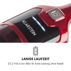 TurboHybrid Staubsauger Boden- Und Handstaubsauger Metallic-rot 14 TurboHybrid Staubsauger Boden- Und Handstaubsauger Metallic-rot -Klarstein 10032944 de 0005 logo