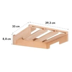 Barossa 77D Weinglas-Regal Zubehör Regalboden Für Weingläser Echtholz 9 Barossa 77D Weinglas-Regal Zubehör Regalboden Für Weingläser Echtholz -Klarstein 10032964 yy 0005 logo Klarstein Barossa 77D Weinglas Regal