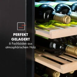 Vinsider 41 Built-in Duo Onyx Einbau-Weinkühlschrank 41 Fl 2 Zonen -Klarstein 10032966 de 0004 logo