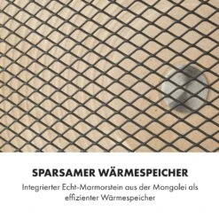 HeatPal Marble Blackline Infrarot-Heizung 1300W Wärmespeicher Marmor -Klarstein 10032993 de 0004 logo