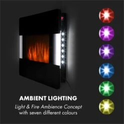 Klarstein Belfort Light & Fire Elektrischer Kamin 1000/2000W Fernbedienung 11 Klarstein Belfort Light & Fire Elektrischer Kamin 1000/2000W Fernbedienung -Klarstein 10032998 yy 0003 logo Klarstein Belfort Light Fire Elektrokamin schwarz