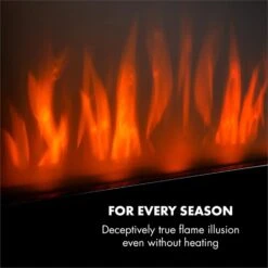 Klarstein Belfort Light & Fire Elektrischer Kamin 1000/2000W Fernbedienung 14 Klarstein Belfort Light & Fire Elektrischer Kamin 1000/2000W Fernbedienung -Klarstein 10032998 yy 0006 logo Klarstein Belfort Light Fire Elektrokamin schwarz