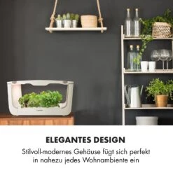 GrowIt Farm Smart Indoor Garden 28 Pflanzen 48W LED 8 Liter 16 GrowIt Farm Smart Indoor Garden 28 Pflanzen 48W LED 8 Liter -Klarstein 10033115 de 0005 logo