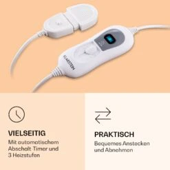 Fernbedienung Für Dr. Watson XL & XXL Heizdecke Ersatzteil LED-Display 2 M Abnehmbar 5 Fernbedienung Für Dr. Watson XL & XXL Heizdecke Ersatzteil LED-Display 2 M Abnehmbar -Klarstein 10033243 de 0003 logo