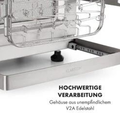 Crossfire Vertikaler Gasgrill 800°C Infrarot-Brenner 12.000 BTU Silber 19 Crossfire Vertikaler Gasgrill 800°C Infrarot-Brenner 12.000 BTU Silber -Klarstein 10033288 de 0009 logo