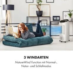 IceWind Plus 4-in-1 Luftkühler 330 M³/h Oszillation Fernbedienung 14 IceWind Plus 4-in-1 Luftkühler 330 M³/h Oszillation Fernbedienung -Klarstein 10033433 de 0005 logo