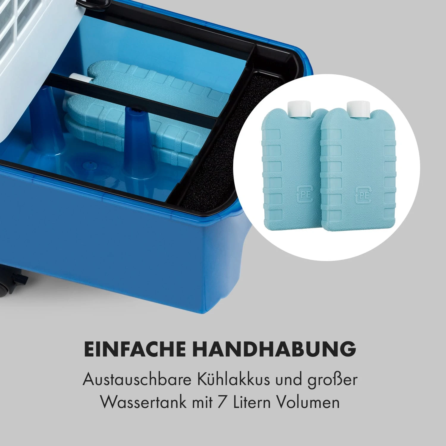 IceWind Plus 4-in-1 Luftkühler 330 M³/h Oszillation Fernbedienung 6 IceWind Plus 4-in-1 Luftkühler 330 M³/h Oszillation Fernbedienung – Bild 6