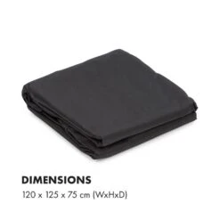 Beef Brisket Wetterschutzhaube Oxford Canvas Schwarz 9 Beef Brisket Wetterschutzhaube Oxford Canvas Schwarz -Klarstein 10033461 yy 0006 logo Fabric cover for OGA032