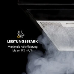Contempo Neo Unterbau-Abzugshaube 60cm 175m³/h Edelstahl LED Acryl 13 Contempo Neo Unterbau-Abzugshaube 60cm 175m³/h Edelstahl LED Acryl -Klarstein 10033471 de 0004 logo