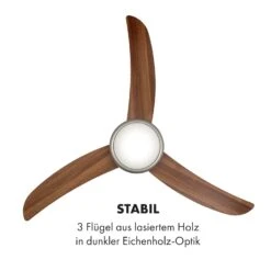 El Paso 2-in-1 Ventilator & Deckenlampe Ø132 Cm 10.344 M³/h 49 DB -Klarstein 10033494 de 0006 logo