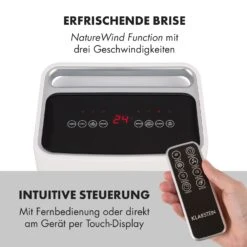 IceWind 4-in-1 Luftkühler Luftdurchsatz: 222 M³/h 36,5 Watt -Klarstein 10033496 de 0005 logo