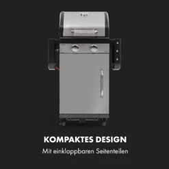 Gazooka 2.0T Gas BBQ Grill 2x3kW Brenner Edelstahl -Klarstein 10033532 de 0003 logo