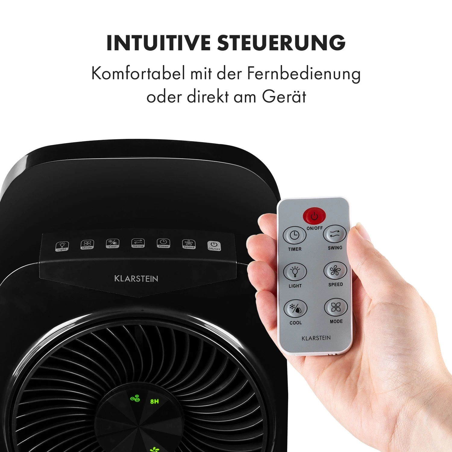 Rotator 4-in-1 Luftkühler 396 M³/h 110W 7 Ltr 360° Fernbedienung Mobil 4 Rotator 4-in-1 Luftkühler 396 M³/h 110W 7 Ltr 360° Fernbedienung Mobil – Bild 4