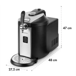 Beerkules Bierzapfanlage 5l Fässer Kompressor 120W Cooling: 4h 21 Beerkules Bierzapfanlage 5l Fässer Kompressor 120W Cooling: 4h -Klarstein 10033689 yy 0011 logo Klarstein Beerkules Bierzapfanlage schwarz