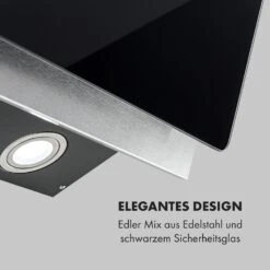 Alessia Dunstabzugshaube Kopffreihaube 350 M³/h Push Control Schwarz 12 Alessia Dunstabzugshaube Kopffreihaube 350 M³/h Push Control Schwarz -Klarstein 10033697 de 0003 logo