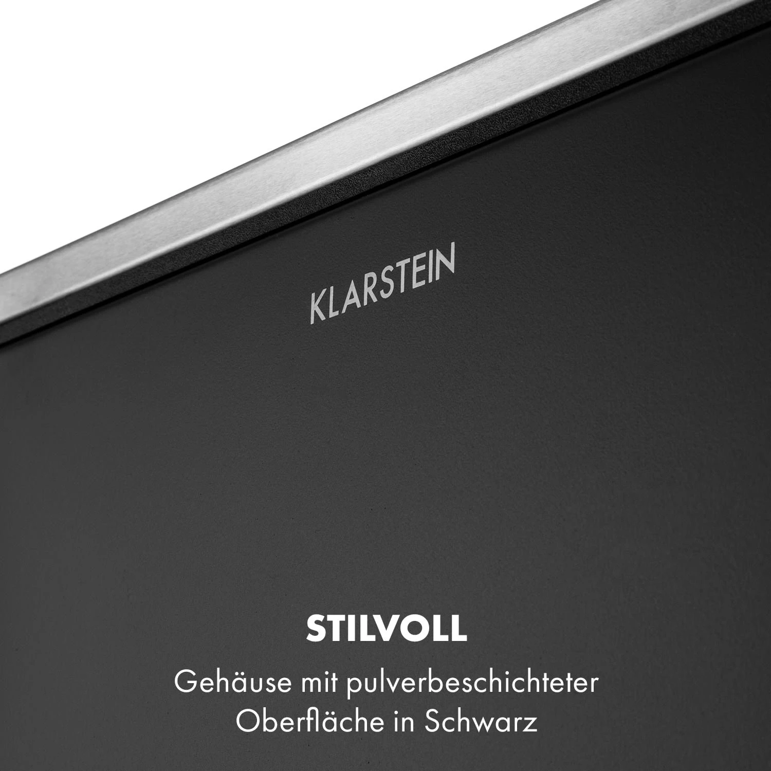 Trash Gordon Treteimer 30L / 2x15L Geräuschlos PP Edelstahl Schwarz 4 Trash Gordon Treteimer 30L / 2x15L Geräuschlos PP Edelstahl Schwarz – Bild 4