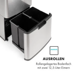 Touchless Müllsammler Sensor 72L 4 Behälter ABS PP Edelstahl Gebürstet 16 Touchless Müllsammler Sensor 72L 4 Behälter ABS PP Edelstahl Gebürstet -Klarstein 10034128 de 0005 logo