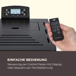 Energiewende Pelletofen 5/10 KW 5 Stufen Timer 18kg 250m³ Fernbedienung Schwarz 12 Energiewende Pelletofen 5/10 KW 5 Stufen Timer 18kg 250m³ Fernbedienung Schwarz -Klarstein 10034153 de 0003 logo