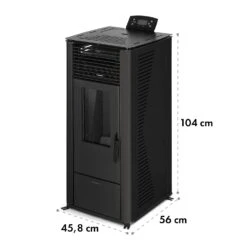 Energiewende Pelletofen 5/10 KW 5 Stufen Timer 18kg 250m³ Fernbedienung Schwarz 18 Energiewende Pelletofen 5/10 KW 5 Stufen Timer 18kg 250m³ Fernbedienung Schwarz -Klarstein 10034153 yy 0009 logo
